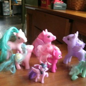 my little ponies .